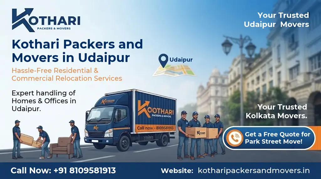 Kothari Packers and Movers in Udaipur